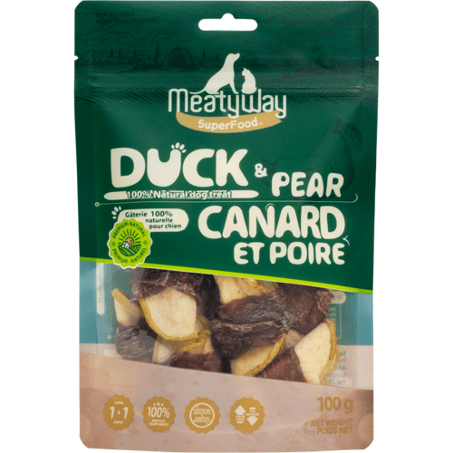 MeatyWay Eend en peer 100 g