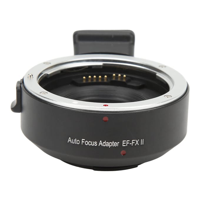 Autofocus Lens Adapter Ring voor EF naar voor XF Lens Mount Adapter Compatibel voor Fujifilm X Mount black