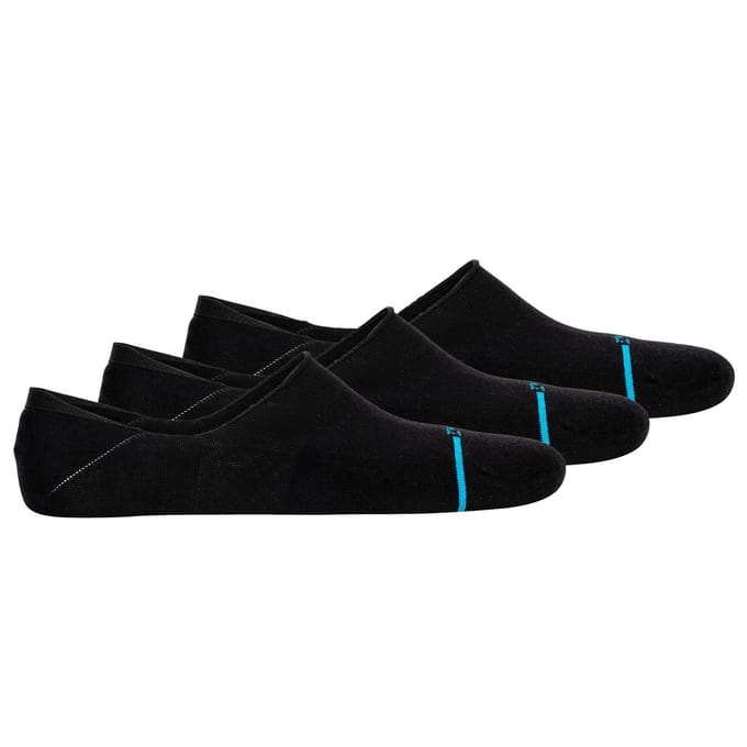 Stance unisex casual 3P footies icon zwart