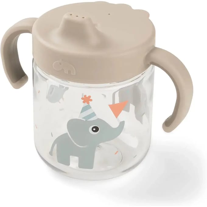 Beker met tuit en 2 handvatten baby Done by Deer Celebration
