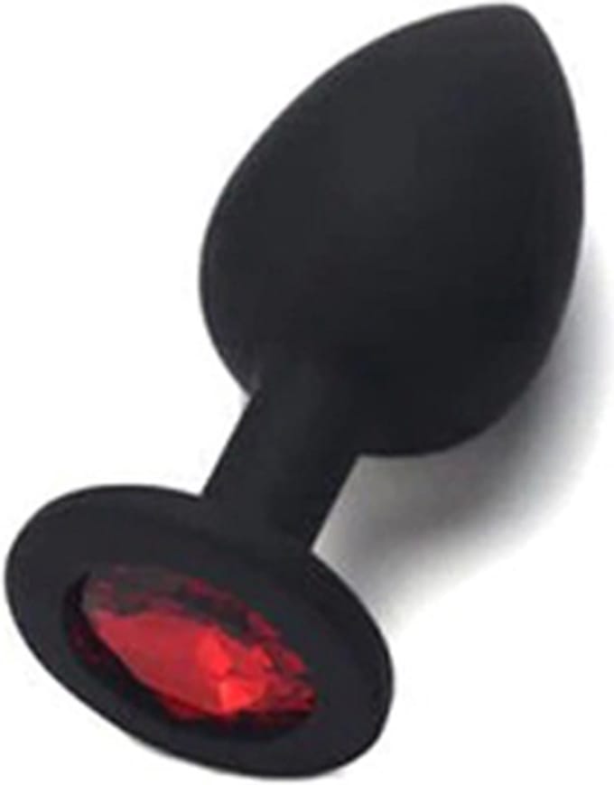 Buttplug - Siliconen - Voor mannen en vrouwen - Small - Zwart