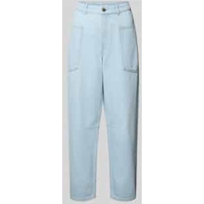 barrel fit Jeans met opgezette Zakken (onderstuk)