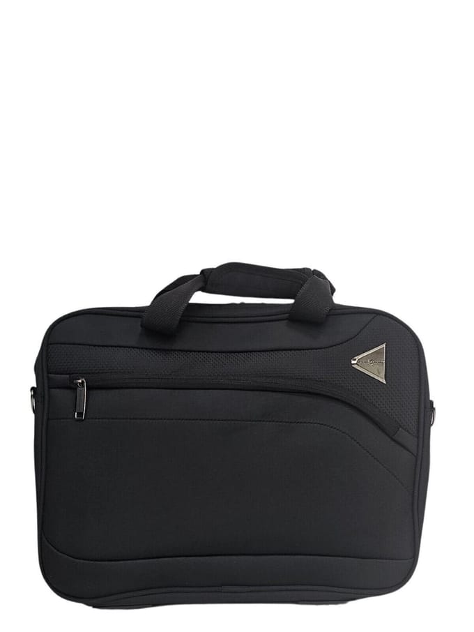 Lichtgewicht zwarte laptoptas