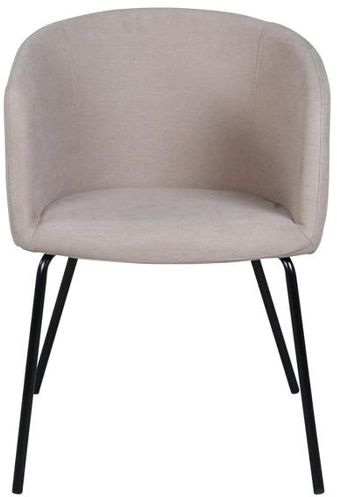 Svea - Tiro eetkamerstoel - linnenlook - beige