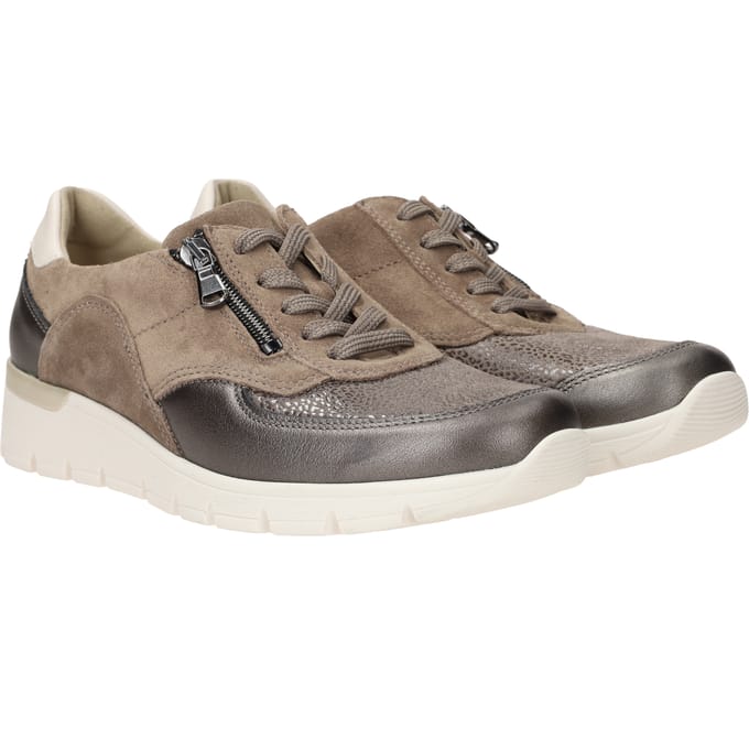 Waldlaufer Ramona Sneakers - Dames - Bruin - Maat:41