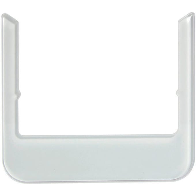 Hager Berker Design Frame - Afgerond - Polair Wit Glas - WD1131