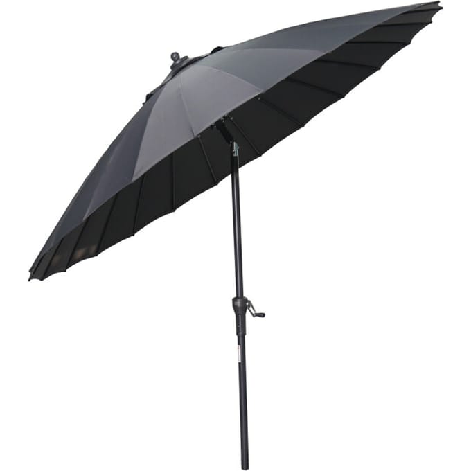 Garden Impressions Parasol Manilla Ø250 cm - donker grijs