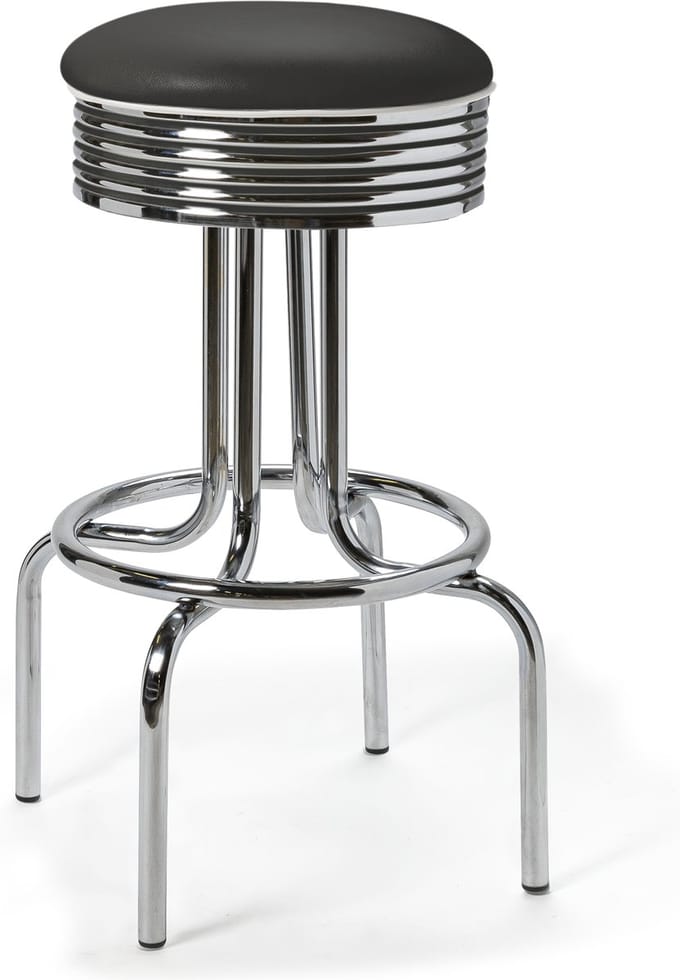 Bel Air Retro Barkruk BS-28-77 Zwart