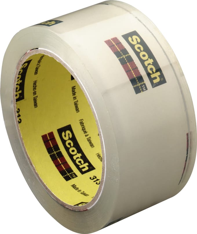 3M Verpakkingsplakband PP, 50 mm x 100 m