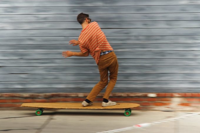 Hamboard - Logger 60 Surfskate Walnut