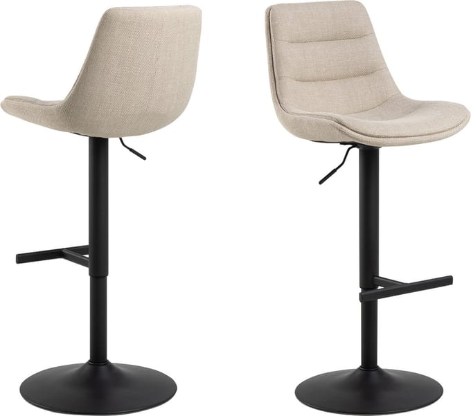 Barkruk Meau Beige Verstelbaar - Giga Living