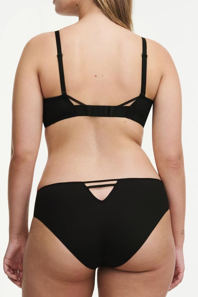 Chantelle Co Bra Underw. Covering Black/yellow Größe: E85 | BHs Outlet | Damen | Schwarz