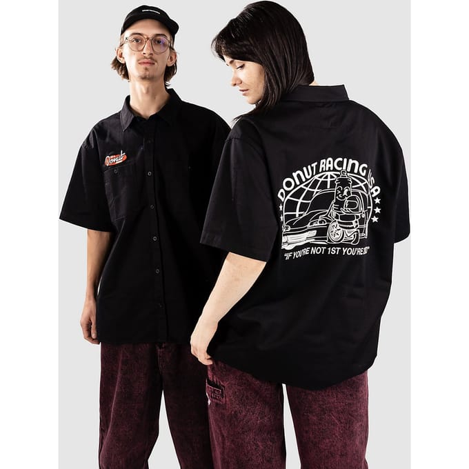 Donut Speed Work Shirt zwart