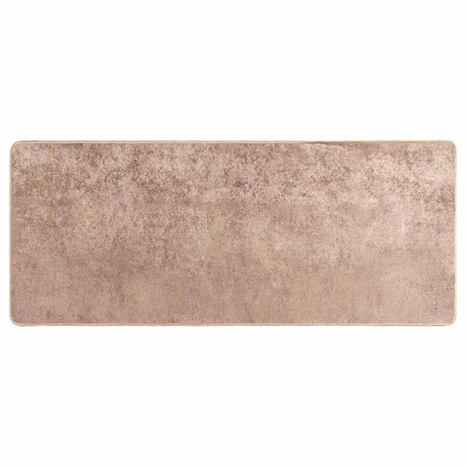 vidaXL - Tapijt - Runner - MARSA - Zand - 50 - x - 100 - cm - Polyester - en - PVC