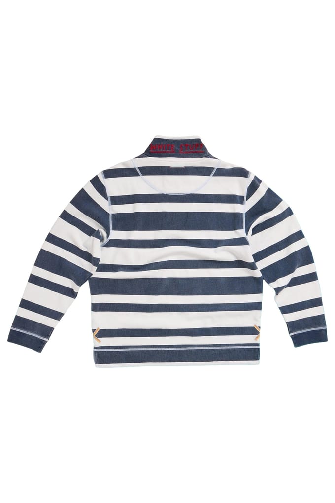 White Stuff Stripe Pique Half Zip Sweat Navy Multi Taglia: XL | Maglioni a maglia Outlet | Uomo | Blu
