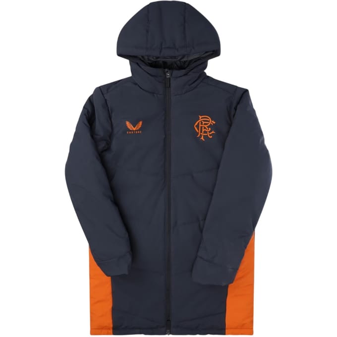 Castore Rangers FC-anorak voor kinderen (Echt rood)