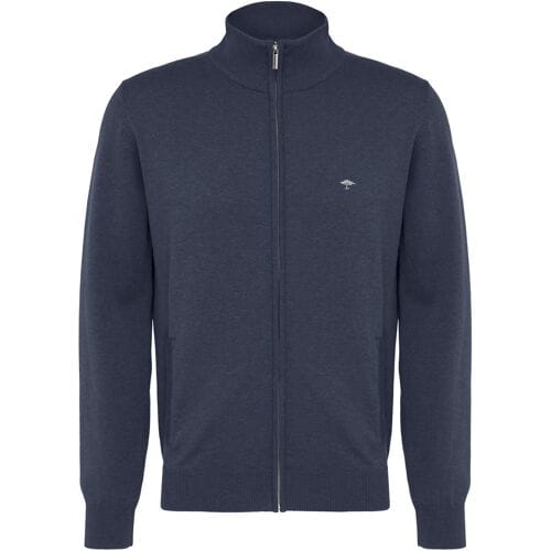 Fynch-Hatton Vest Cardigan Zip Uni Night / male