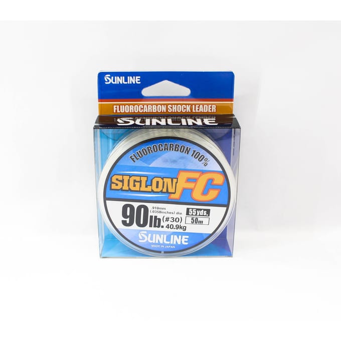 Sunline Fluorocarbon Leider Siglon FC 100% 50 m 90 lb Diameter 0,91 mm (2101) schoon