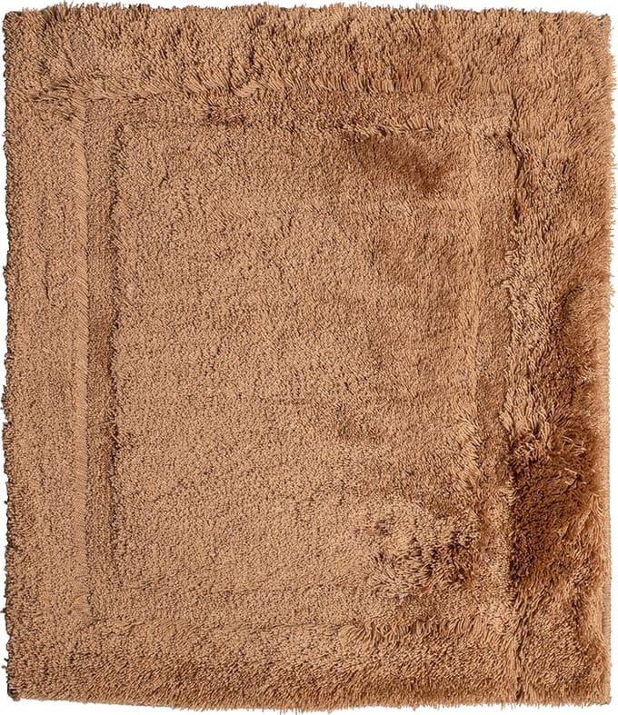 Badmat taupe 60x90cm-Antislip onderkant