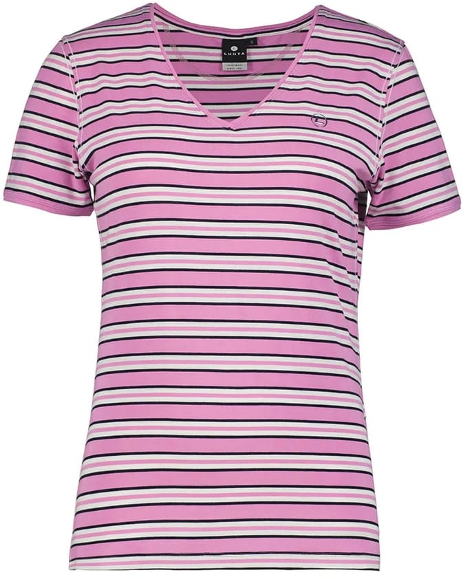 Luhta Kivihaka T-shirt Met Korte Mouwen Roze L Vrouw
