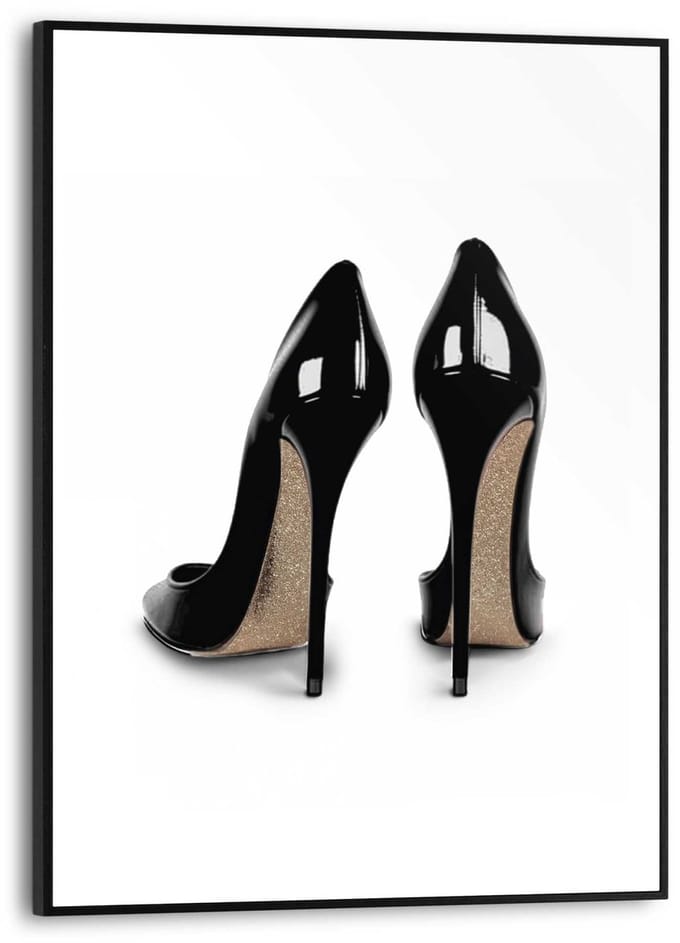 Schilderij Catwalk Heels - 40 x 30 - Hout - REINDERS
