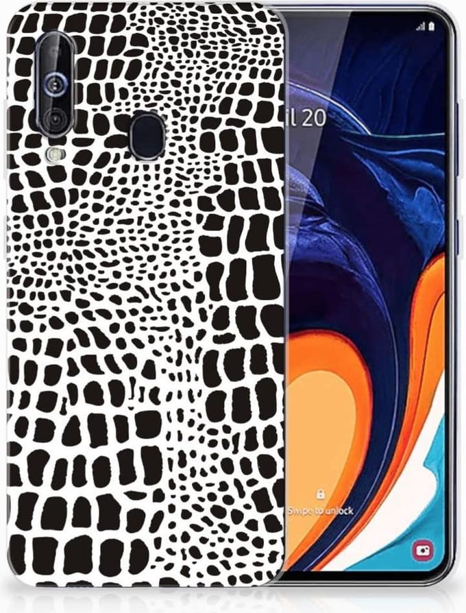 Samsung Galaxy A60 TPU Hoesje Slangenprint