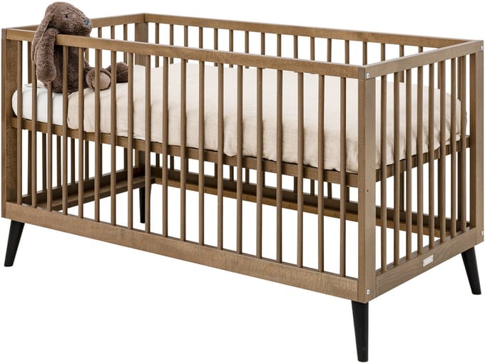 Bopita Zara Bedbank 70x140 cm - Walnoot