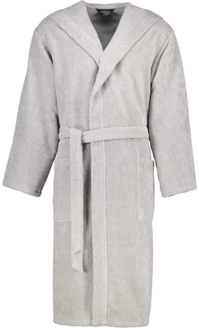 Badjas Cawö Men 5623 Capuchon Stone-L