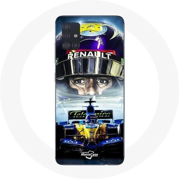 Coque - Samsung - Galaxy A51 - Formule 1 - Fernando Alonso - Souple - Sportif