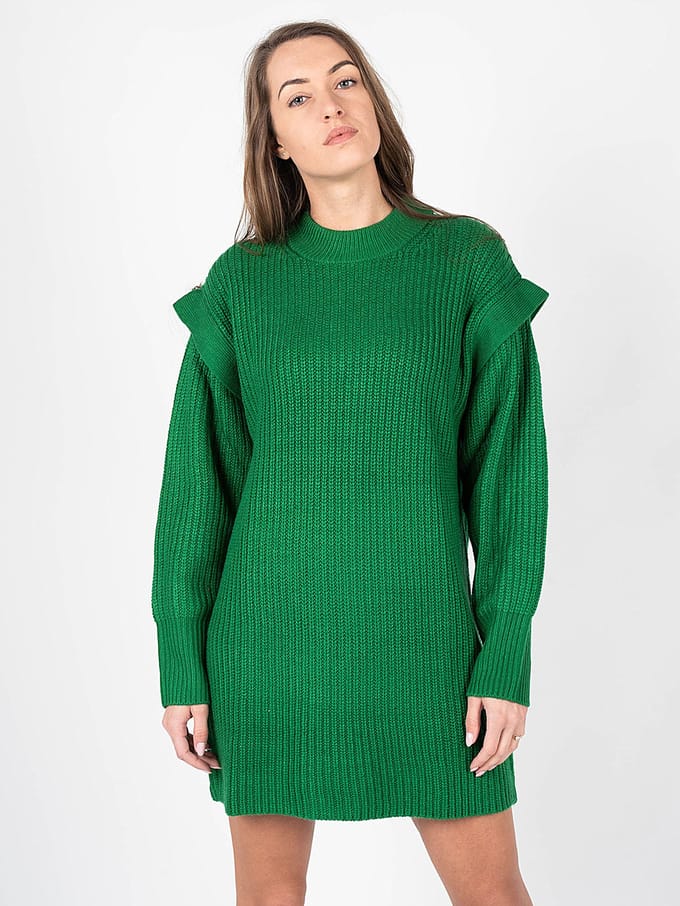 Silvian Heach jurk Vrouw groen