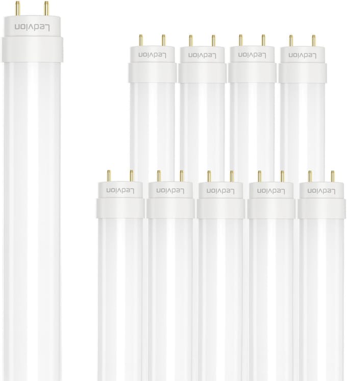 Ledvion - 10X LED TL Buis 150CM - LED Starter - 22W - 6500K
