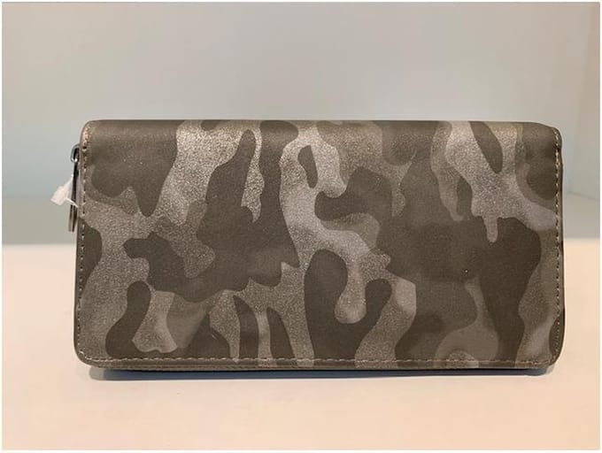 Portemonnee Camouflage Groen Qischa