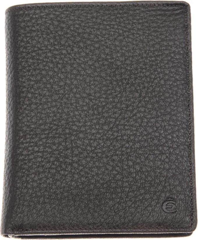 Esquire Leren Portemonnee Deer Cardsafe Wallet High Brown Donkerbruin
