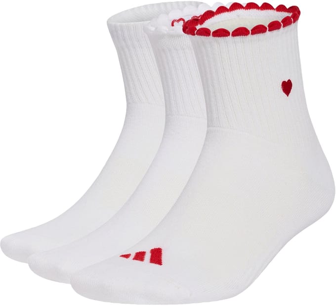 Adidas Performance Graphic Sokken 3 Paar Dames - Dames - Wit