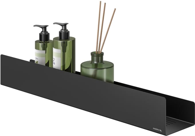 Sealskin Brix - Doucherek - Wandrek 55cm - Zwart - 55 x 10 x 8 cm