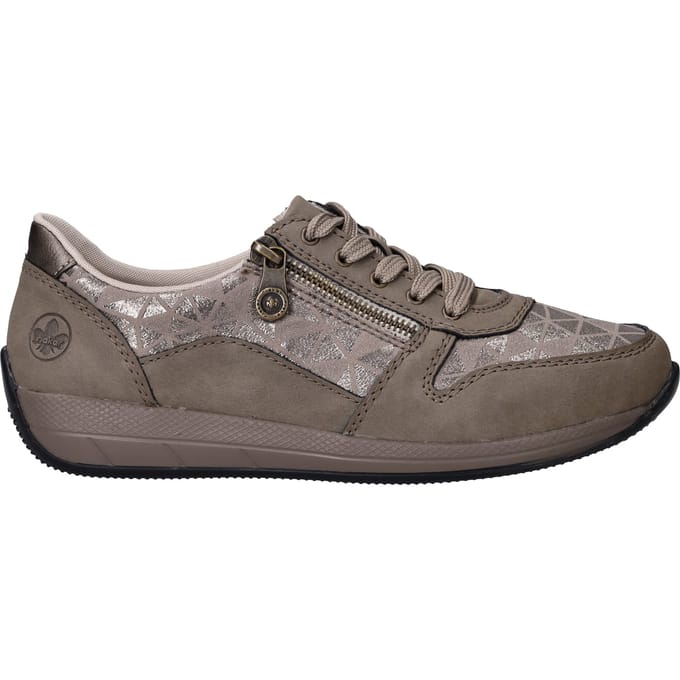 Rieker Sneakers - Dames - Beige - Maat:39