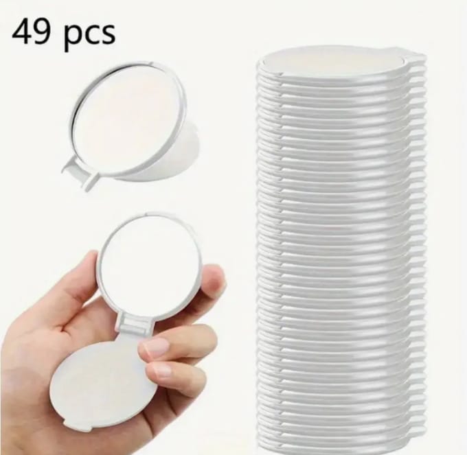 Make-Up spiegel | Spiegel bedankje | 50 Stuks
