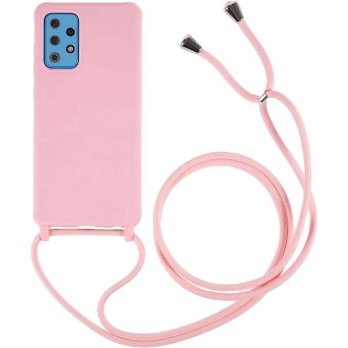 Mocaa Samsung A53 Telefoonhoesje met Koord Roze