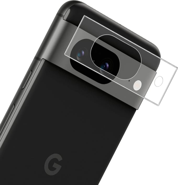 Camera Lens Protector - Geschikt voor Google Pixel 8a - Extra Sterk - Camera Screenprotector - Gehard Glas - Beschermglas - Tempered Glass - Screen Protector
