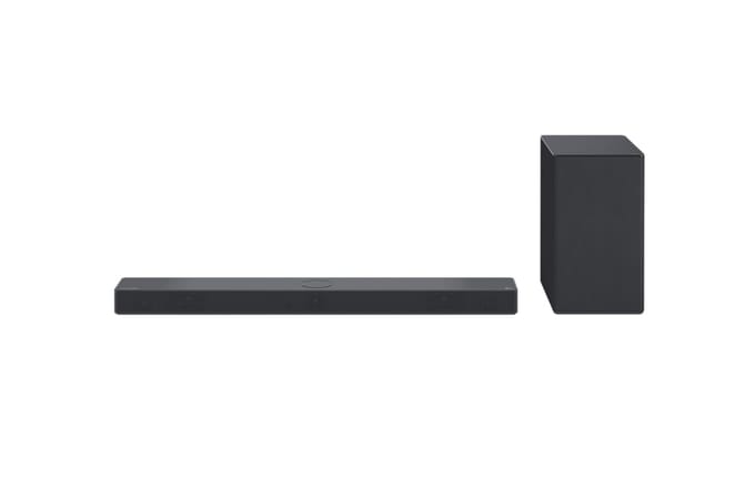 LG soundbar – Dolby Atmos, draadloze subwoofer, AI Sound Pro