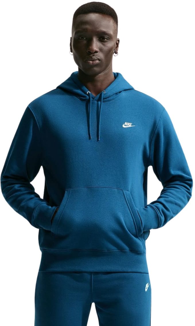 Nike Sweater Heren Club BB Blauw - Maat 2XL