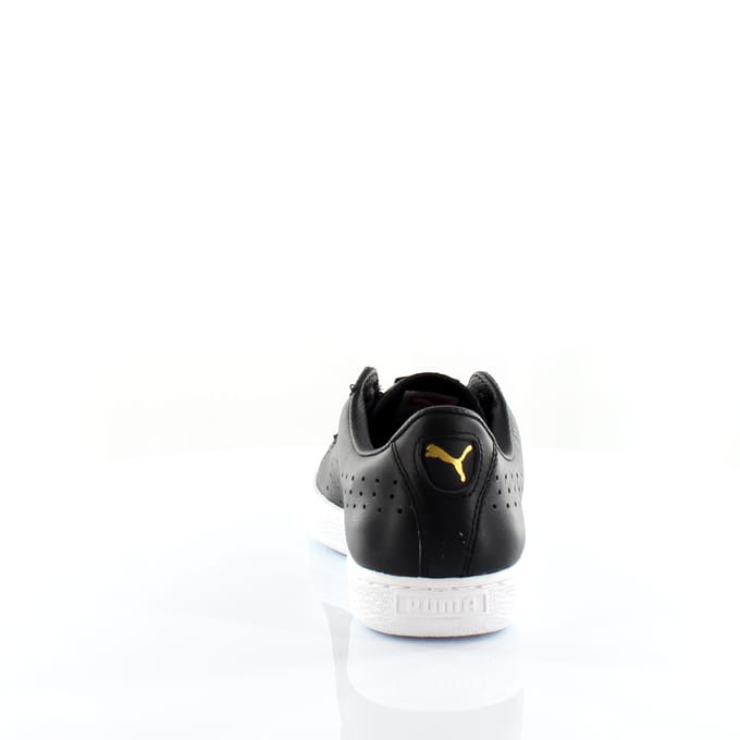 Puma Basket Classic Citi Zwart Leer Herentrainers 357349 01