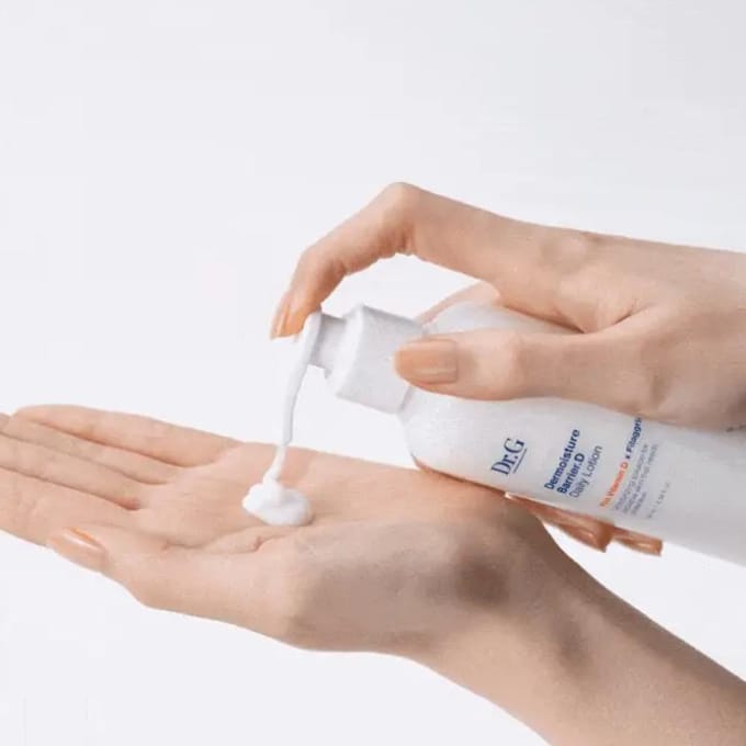 Dr.G Dermoisture barrier.D Dagelijkse gezichtslotion 200ml white
