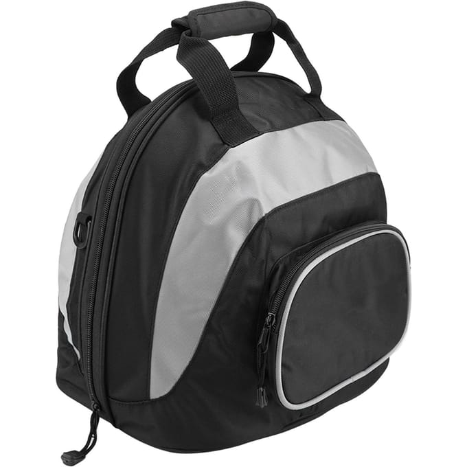 Multifunctionele Waterdichte Motorhelm Schoudertas Rugzak Draagbare Bagage(Grijs zwart ) gray