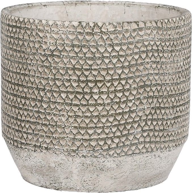 MICA DECORATIONS JACK BLOEMPOT - H13 X Ø15 CM - GROEN