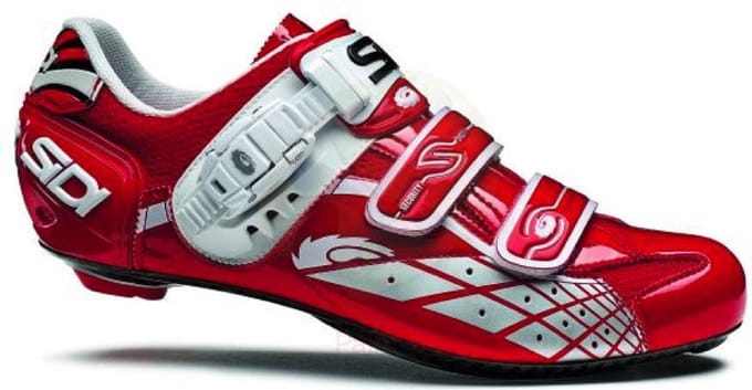 Sidi Laser Raceschoen Carbon Rood - Maat 46