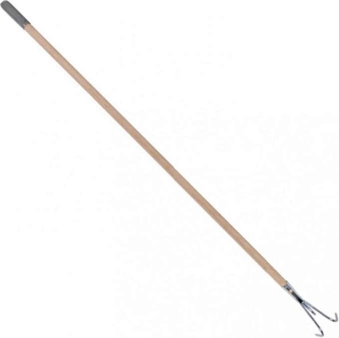 Hendrik Jan - Tuinkrabber - 3 tanden - Steel 140 cm - Essenhout