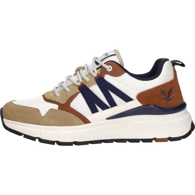 Lyle & Scott Lennox Sneakers Laag - beige - Maat 46