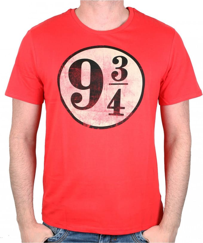 Harry Potter - Platform 9 3/4 Red T-Shirt S