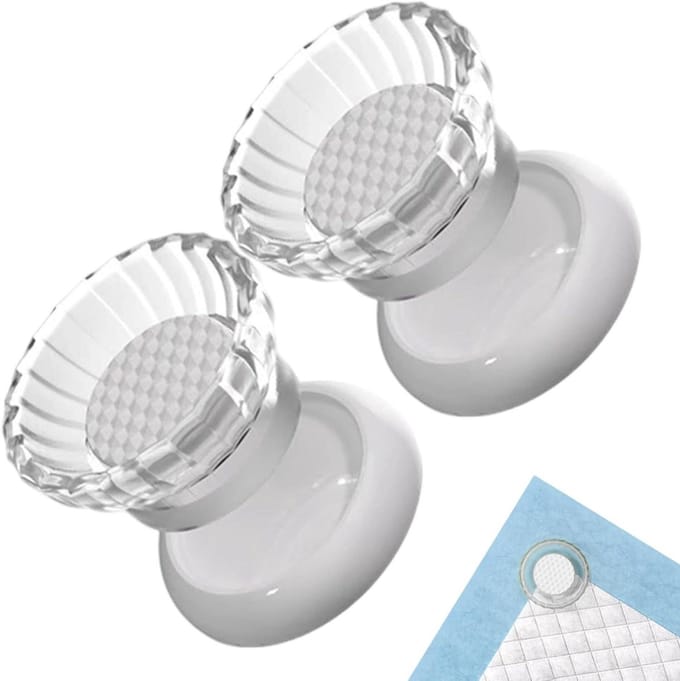 Plaspad Houder - Potje Training - Zindelijkheidstraining Hond - Antislip Magnetisch Frame - 2 Stuks - Wit